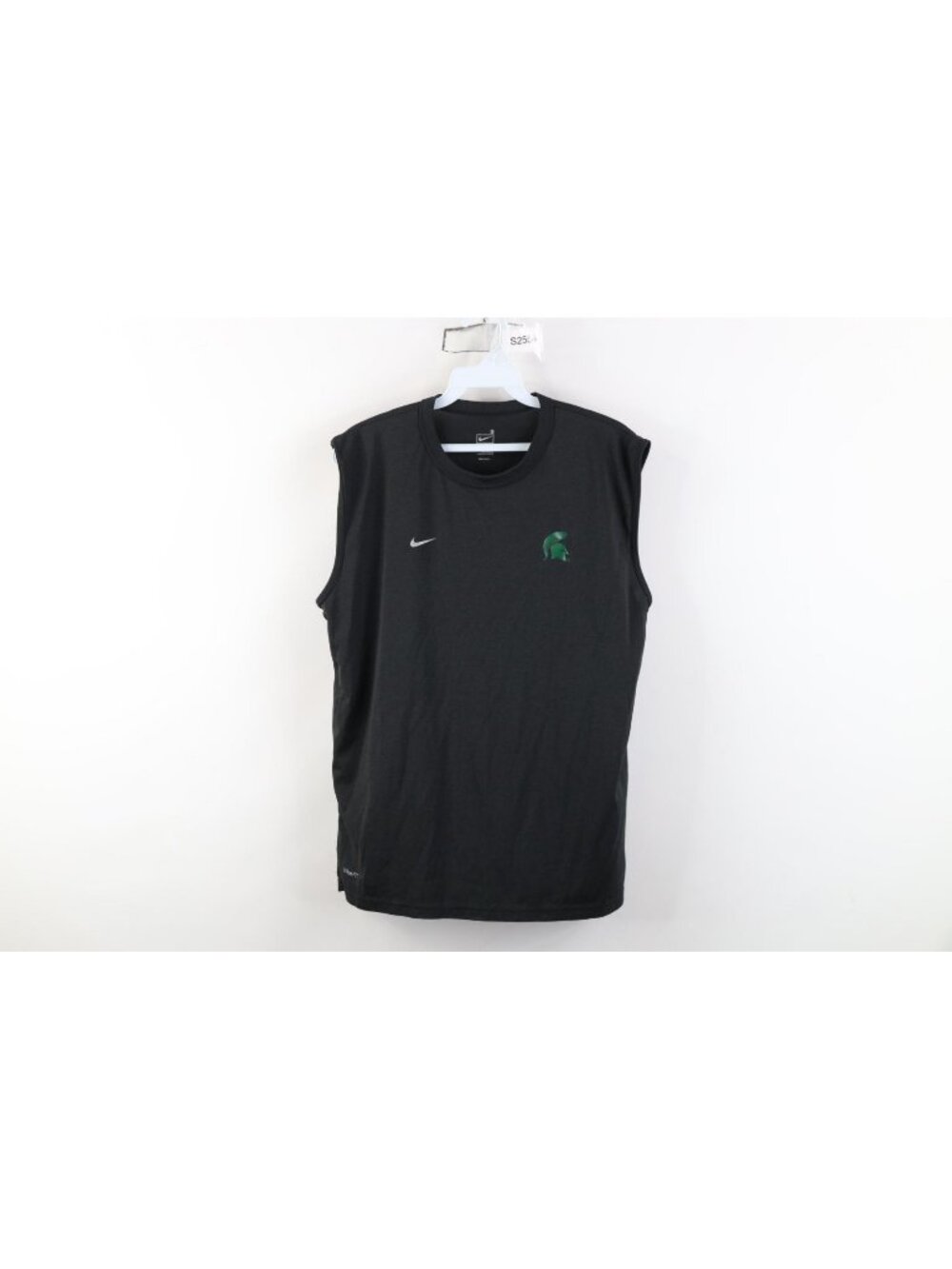 Nike Mens S Travis Scott Mini Swoosh Michigan State University Muscle T-Shirt